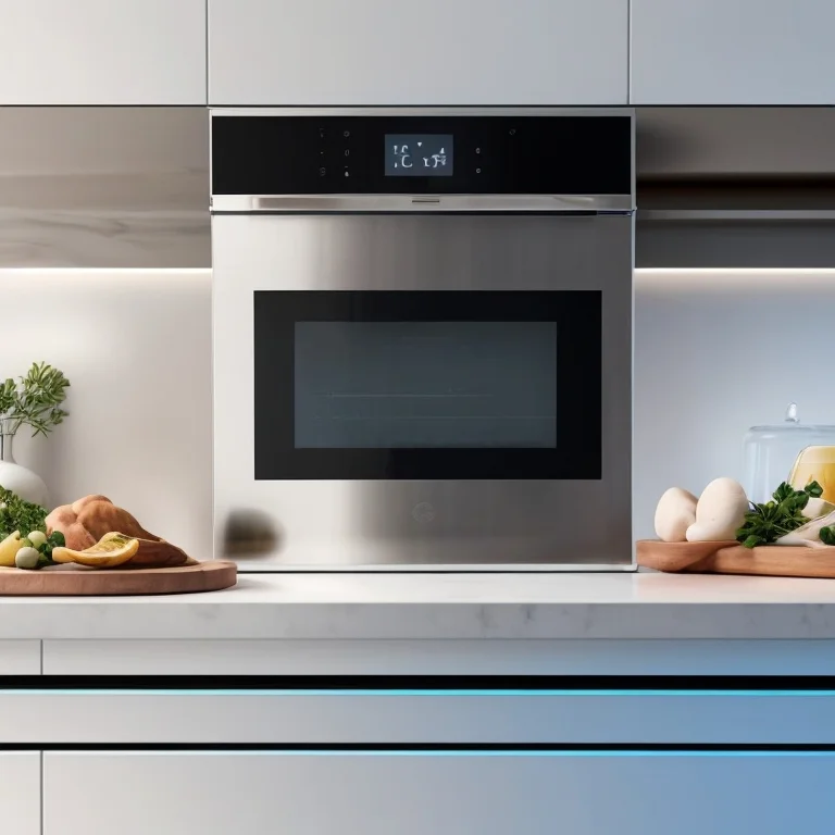 Lebensmittel im AI-Ofen perfekt gebacken